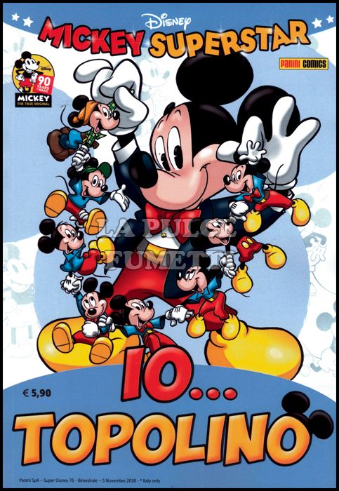 SUPER DISNEY #    76 - MICKEY SUPERSTAR: IO... TOPOLINO - SPECIALE 90°